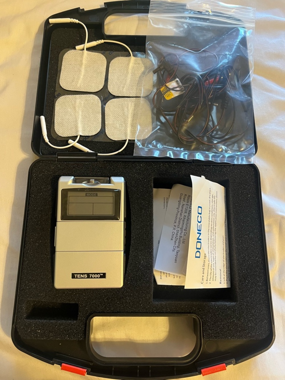 TENS 7000 Portable TENS Unit with Electrodes